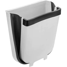 Cubo De Basura Plegable Con Soporte